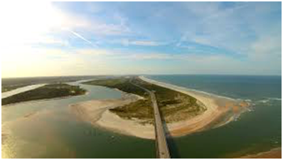 The image of Matanzas Inlet